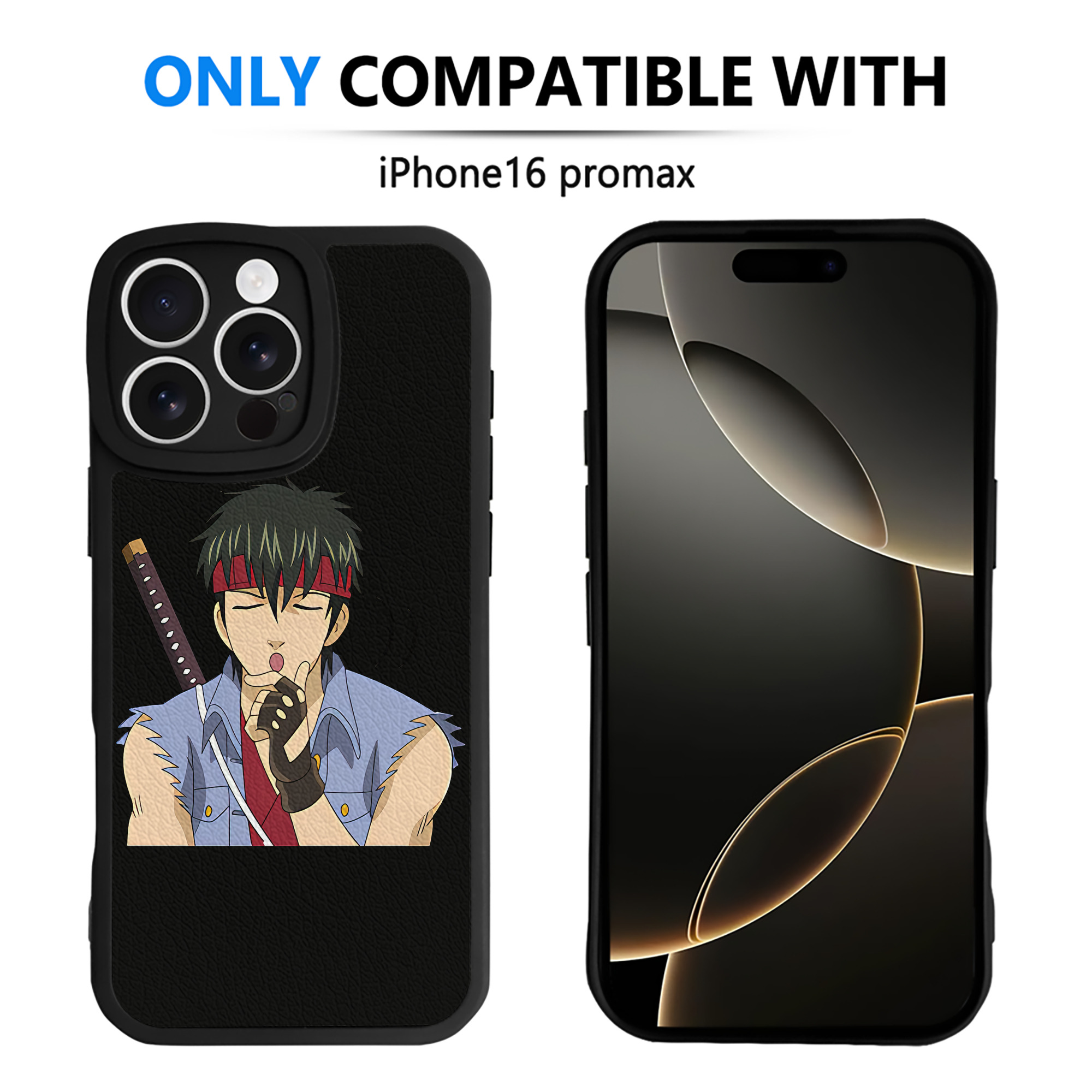 （画像用） ぎんたま 坂田銀時（さかたぎんとき） 神楽 志村新八（しむら しんぱち） GINTAMA Sakata Gintoki Kagura Shimura Shinpachi 【iPhone 16シリーズ対応】シリコンスマホケース（レザー調） 材質：シリコン